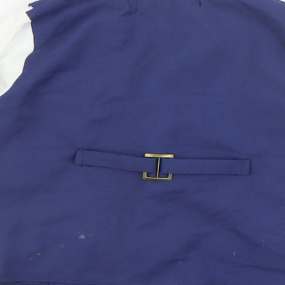Baby Magic Dress Baby Blue  Polyacrylate Fibre Tuxedo Suit Top Size 9-12 Months