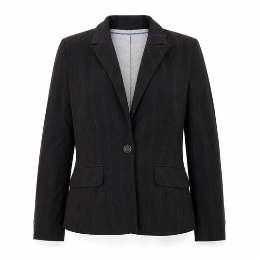 Womens UK Size 10 Autonomy Regular Black Suit Jacket