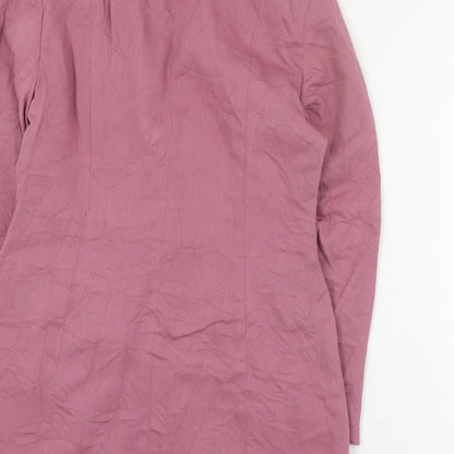 New Fast Womens Pink   Jacket Blazer Size 10  Button