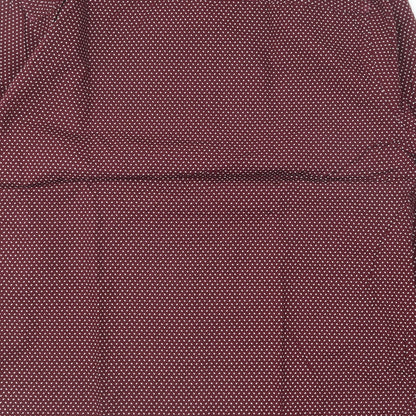 Mens UK Size XL Matalan Purple  Button-Up Long Sleeve Casual Shirt