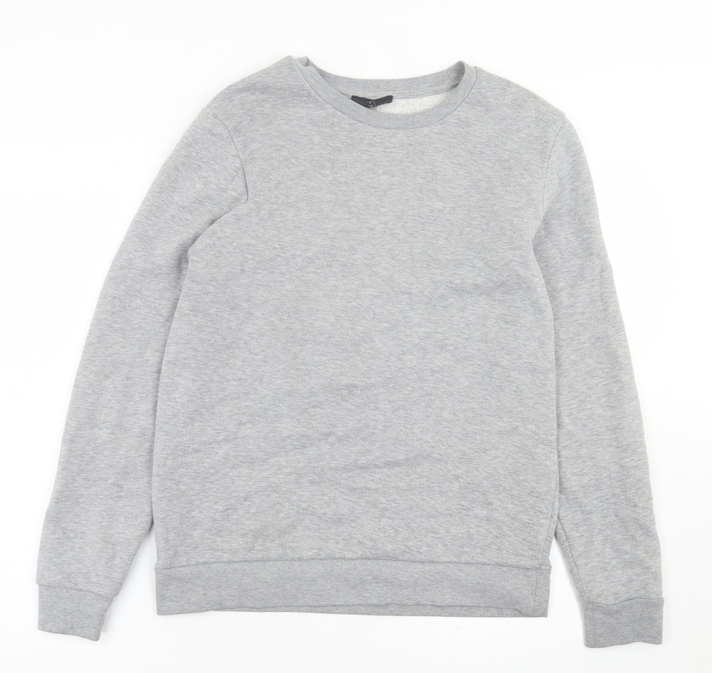 Mens UK Size S River Island Grey Pullover Sweatshirt
