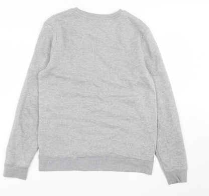 Mens UK Size S River Island Grey Pullover Sweatshirt