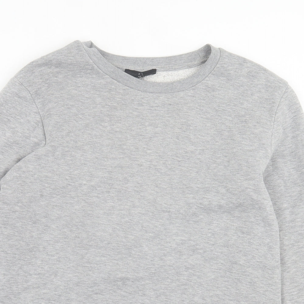 Mens UK Size S River Island Grey Pullover Sweatshirt