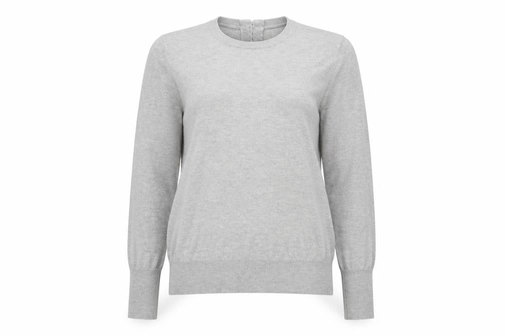 Womens UK Size L Savida Grey Pullover Jumper