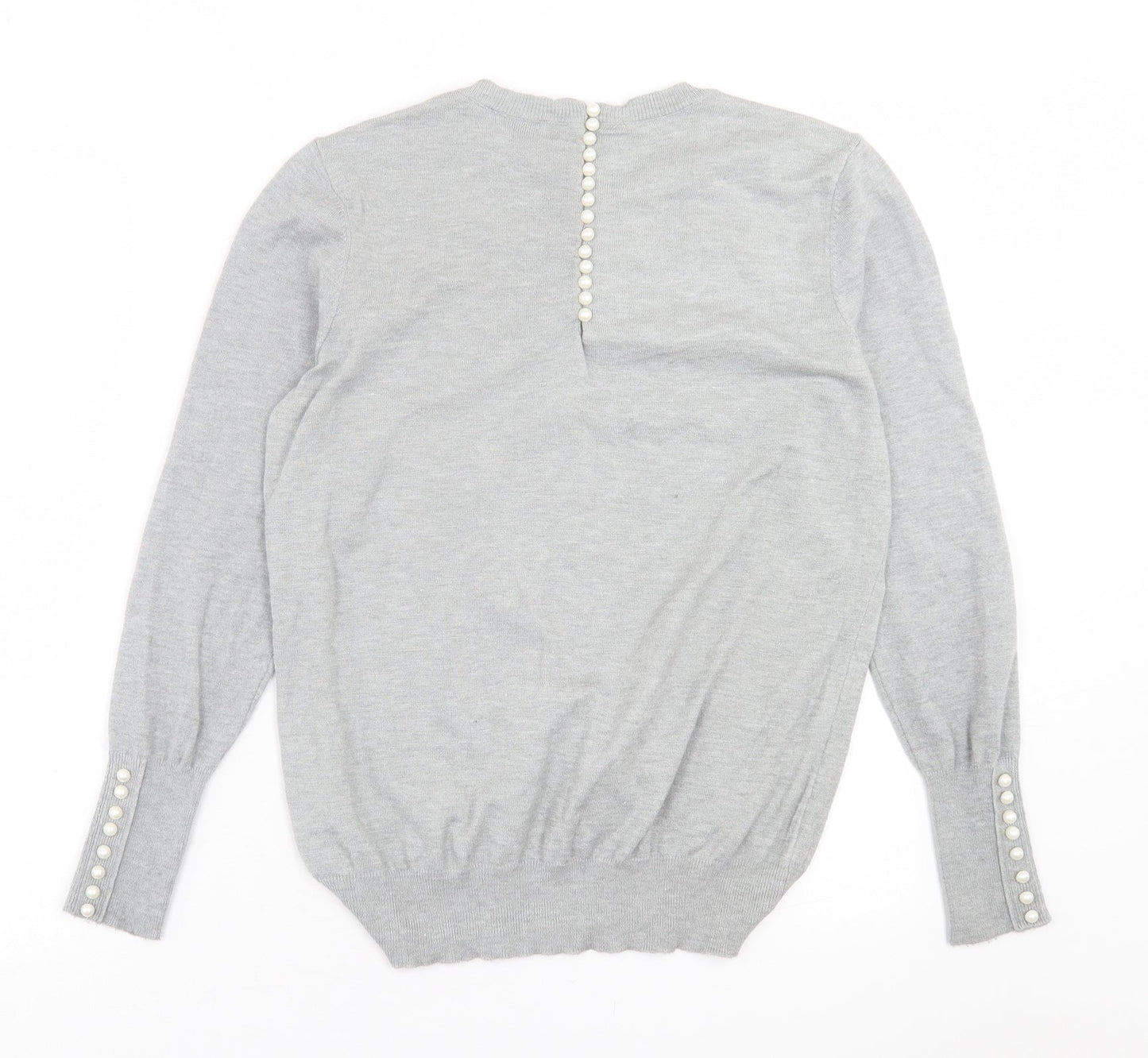 Womens UK Size L Savida Grey Pullover Jumper