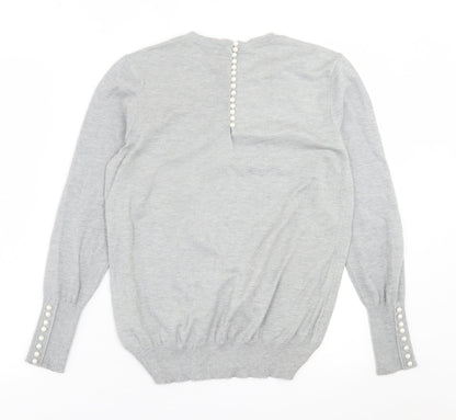 Womens UK Size L Savida Grey Pullover Jumper