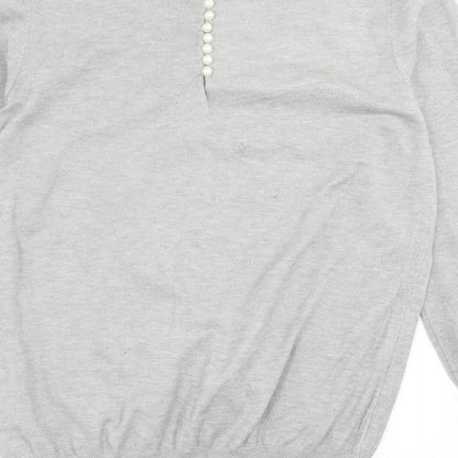 Womens UK Size L Savida Grey Pullover Jumper