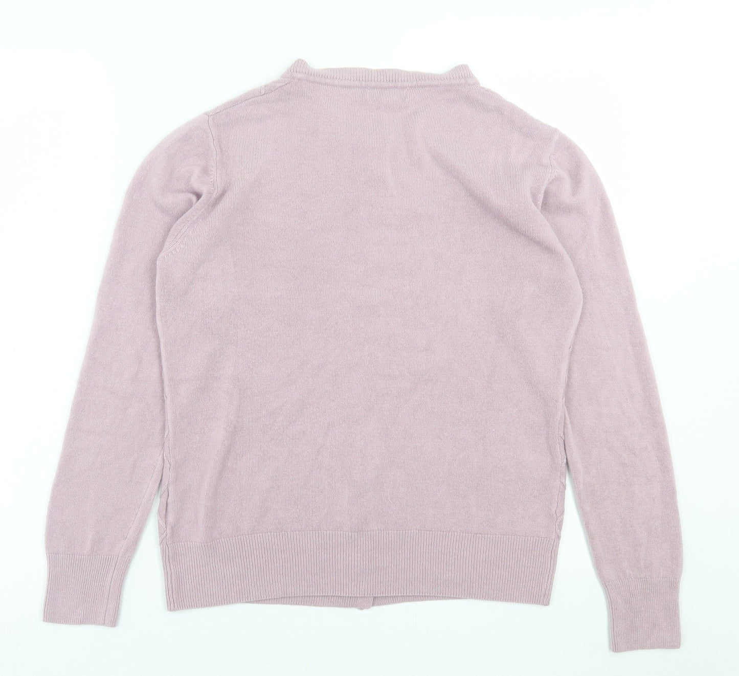 Womens UK Size M paramour Purple Cardigan Jumper