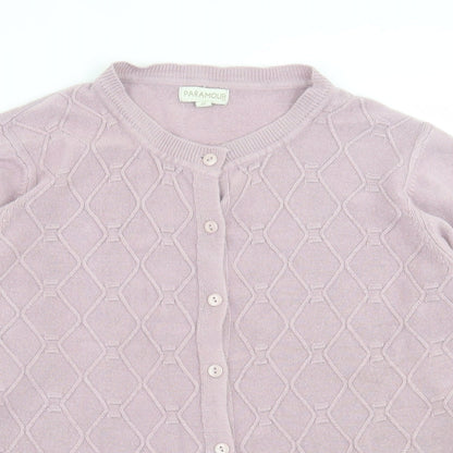 Womens UK Size M paramour Purple Cardigan Jumper