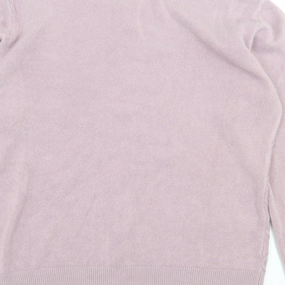 Womens UK Size M paramour Purple Cardigan Jumper