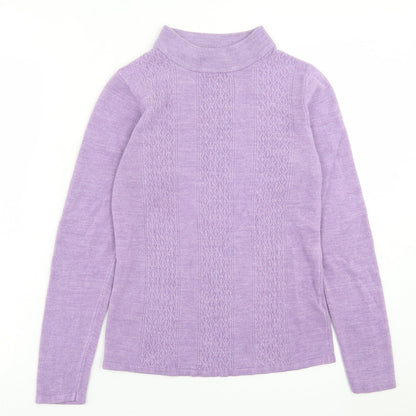 Womens UK Size S casamia Purple Pullover Jumper