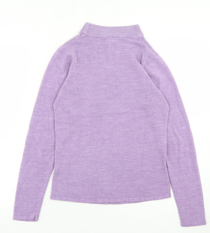 Womens UK Size S casamia Purple Pullover Jumper