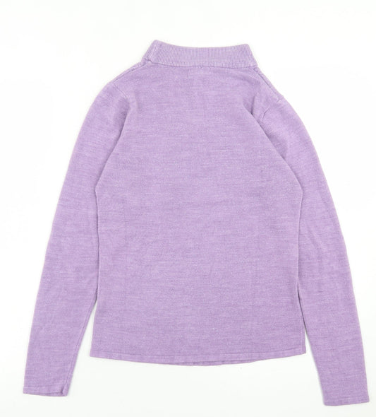 Womens UK Size S casamia Purple Pullover Jumper