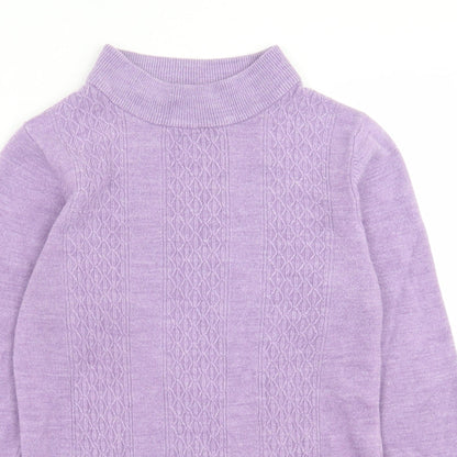 Womens UK Size S casamia Purple Pullover Jumper