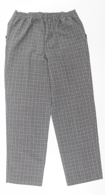Womens UK Size 28 in Preworn Regular Fit  Grey Trousers