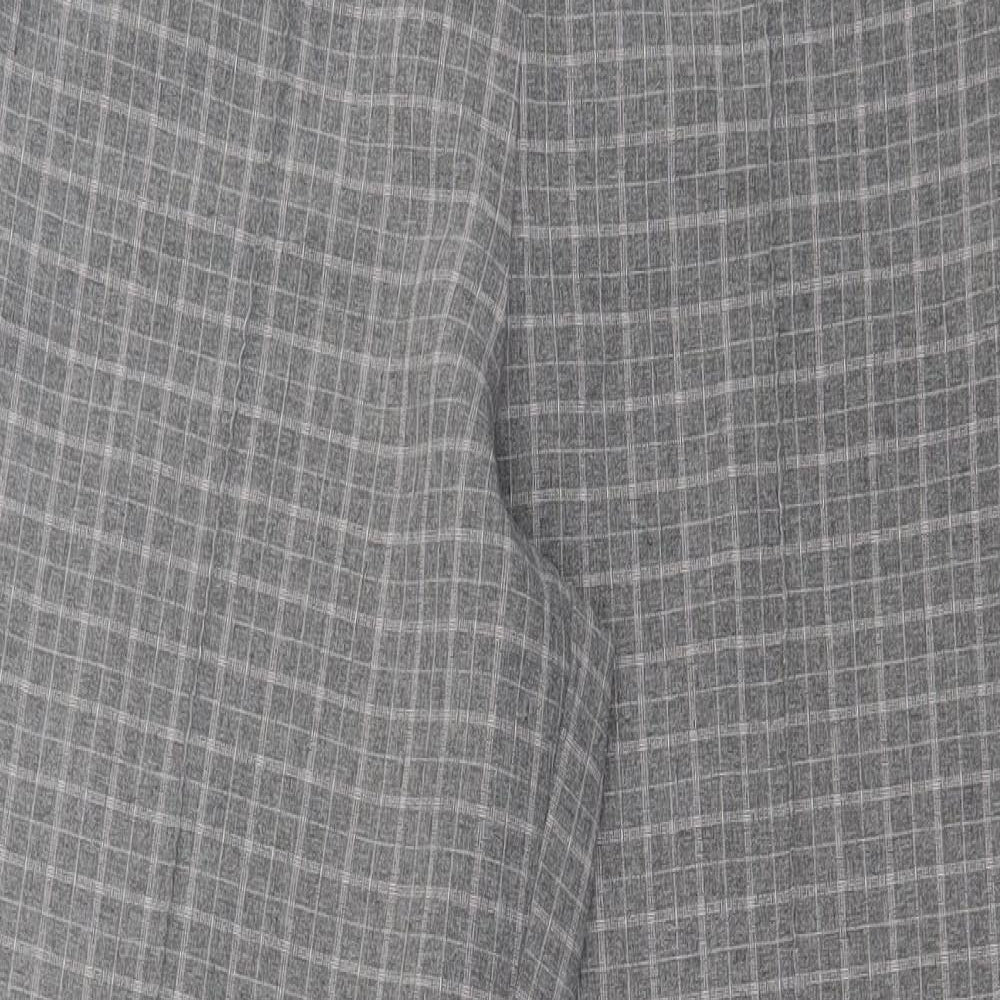Womens UK Size 28 in Preworn Regular Fit  Grey Trousers