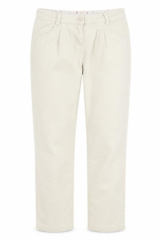 Womens UK Size 8 Monsoon Regular Fit Straight Beige Jeans