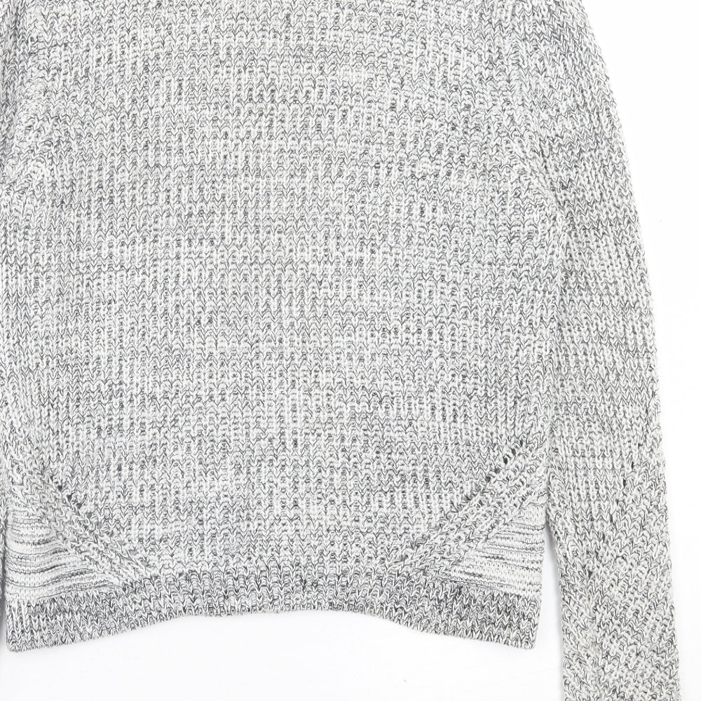 Womens UK Size M h7m Grey Pullover Jumper