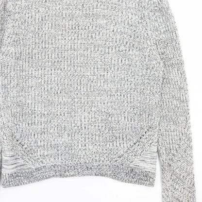 Womens UK Size M h7m Grey Pullover Jumper