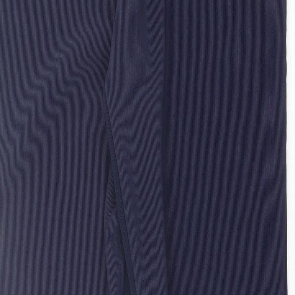 Womens UK Size 8 Preworn Regular Fit  Blue Trousers