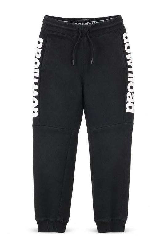 athletic dept Boys Black  Cotton Jogger Trousers Size 9 Months  Regular Tie