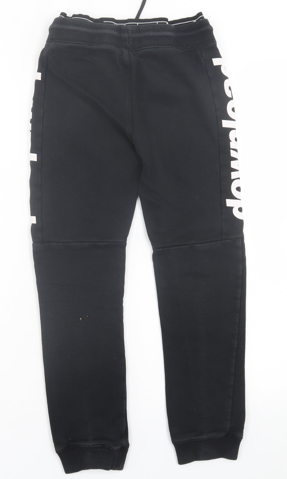 athletic dept Boys Black  Cotton Jogger Trousers Size 9 Months  Regular Tie