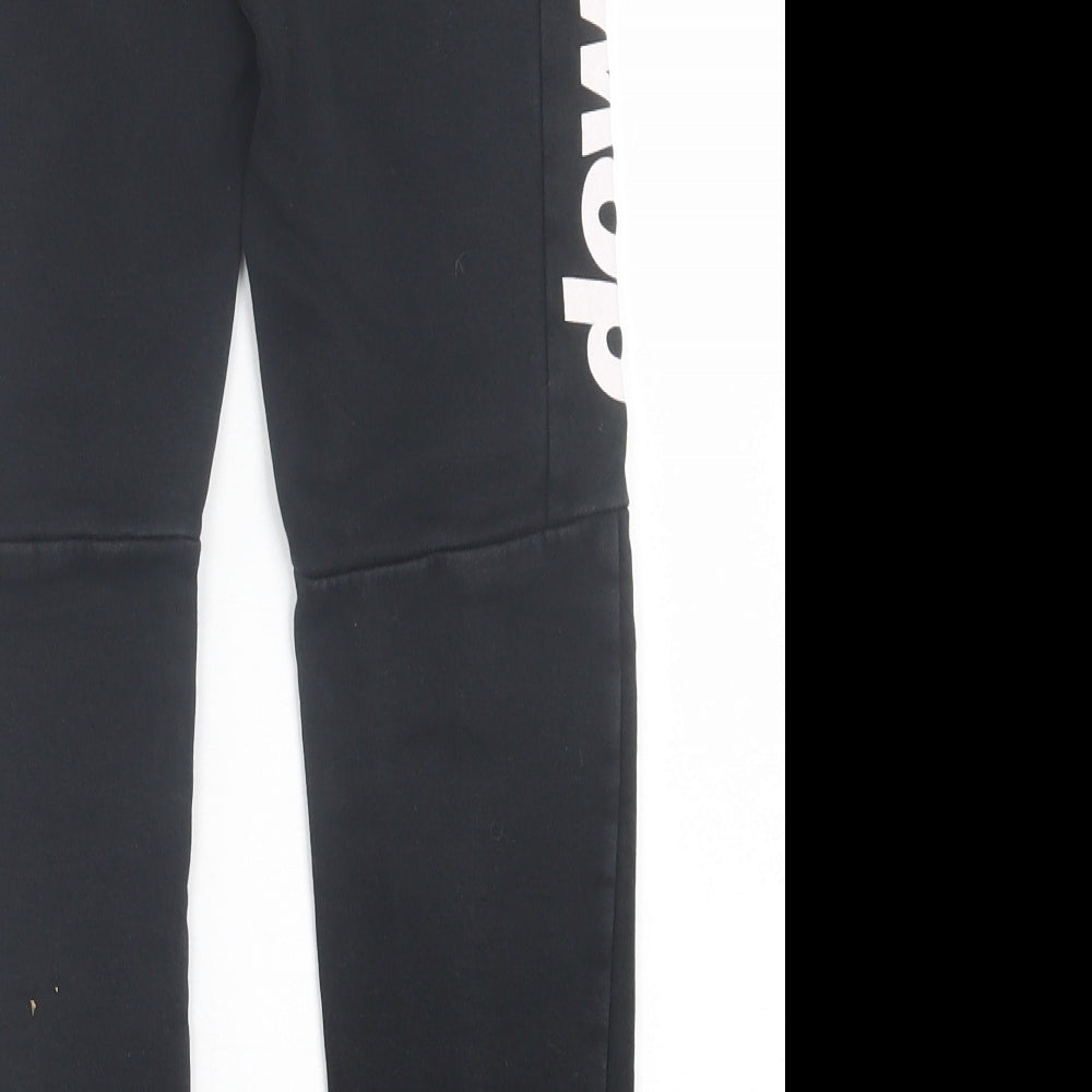 athletic dept Boys Black  Cotton Jogger Trousers Size 9 Months  Regular Tie