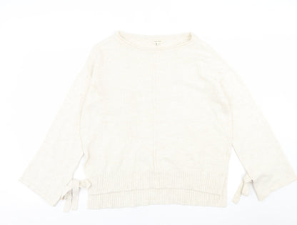 Womens UK Size S River Island Beige Pullover Jumper