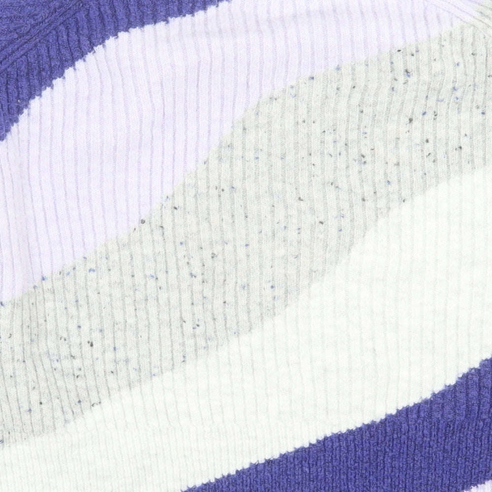 Womens UK Size M marks and Purple Pullover Jumper