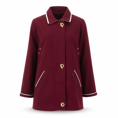 Womens UK Size 12 David Barry Red Jacket