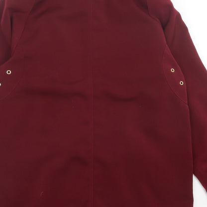 Womens UK Size 12 David Barry Red Jacket