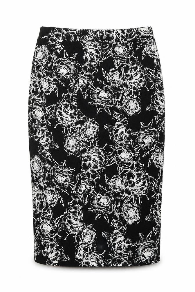Womens UK Size 8 Papaya A-Line Jersey Skirt