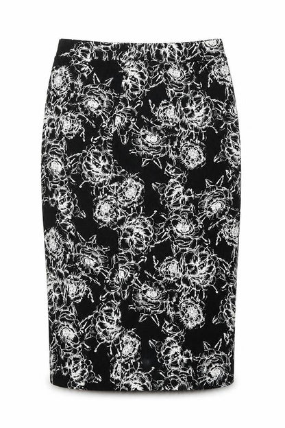 Womens UK Size 8 Papaya A-Line Jersey Skirt