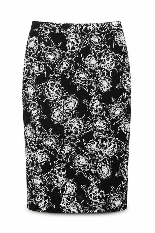 Womens UK Size 8 Papaya A-Line Jersey Skirt