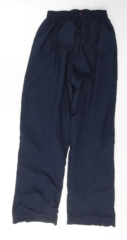 O'Neill Girls Blue  Polyester Sweatpants Trousers Size 13 Years  Regular Tie