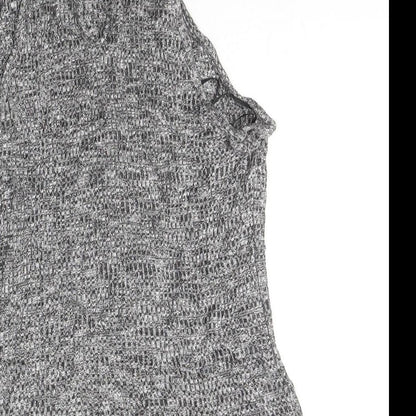 Womens UK Size 14 Atmosphere Grey Basic T-Shirt