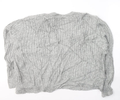 Womens UK Size XL Marks and Spencer Grey Cardigan Jumper