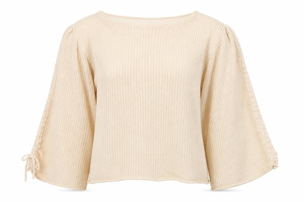 Womens UK Size S Zara Ivory Pullover Jumper