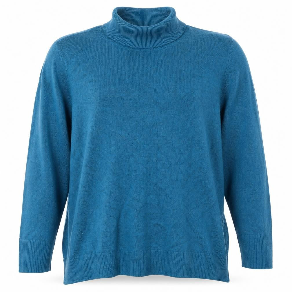 Womens UK Size 18 Marks and Spencer Blue Pullover Jumper