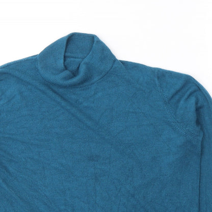 Womens UK Size 18 Marks and Spencer Blue Pullover Jumper