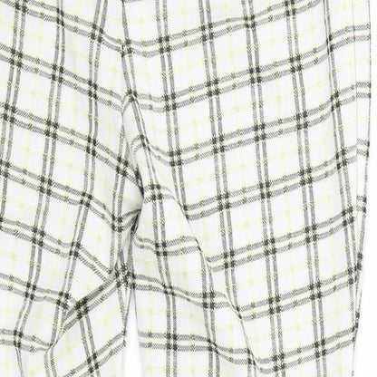Womens UK Size 8 ASOS Regular Fit Cropped Multicoloured Trousers