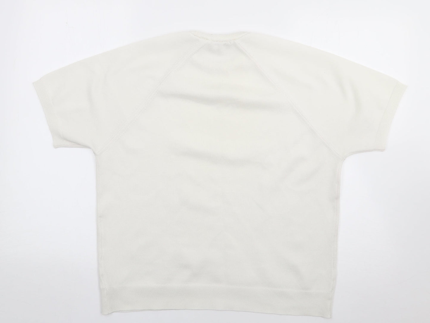 Womens UK Size 14 Berkertex Ivory Pullover Jumper