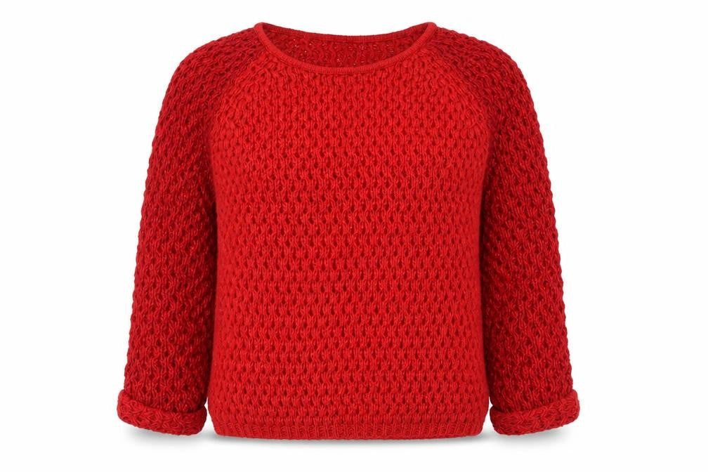 Womens UK Size 12 Primark Red Pullover Jumper