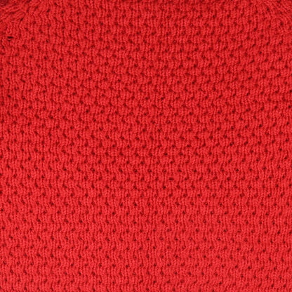 Primark Womens Red Scoop Neck  Acrylic Pullover Jumper Size 12