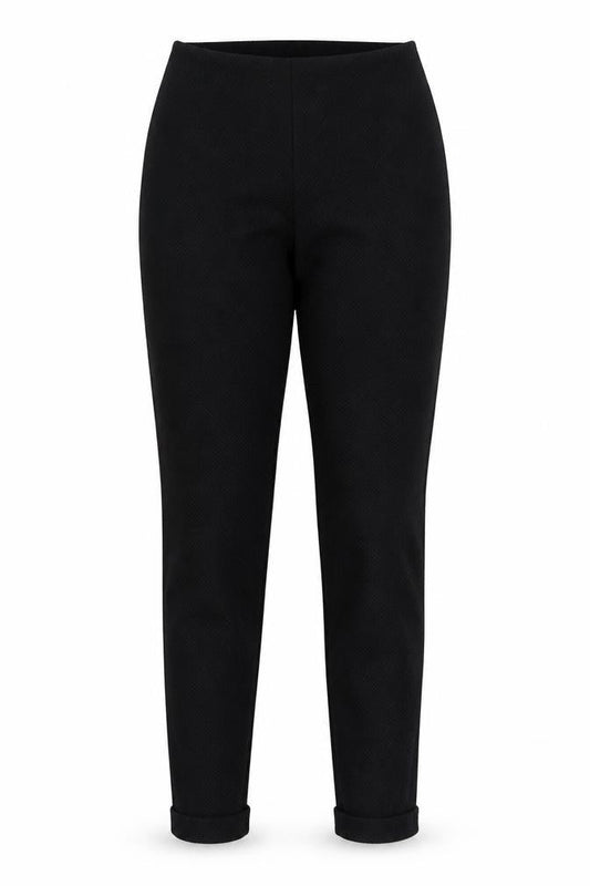 Womens UK Size 8 Missguided Regular Fit  Black Trousers