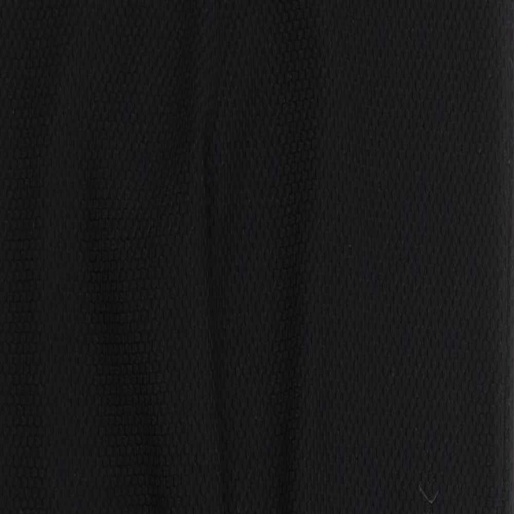 Womens UK Size 8 Missguided Regular Fit  Black Trousers