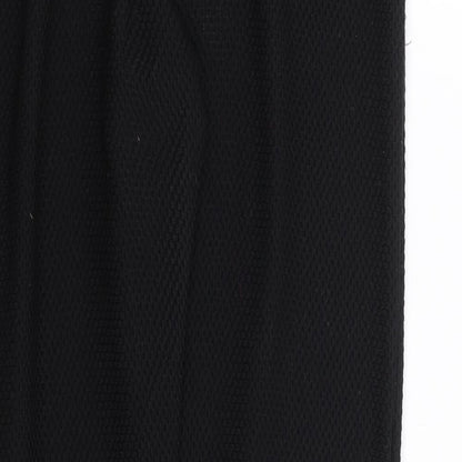 Womens UK Size 8 Missguided Regular Fit  Black Trousers