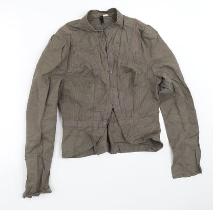 Womens UK Size S H&M Brown Jacket