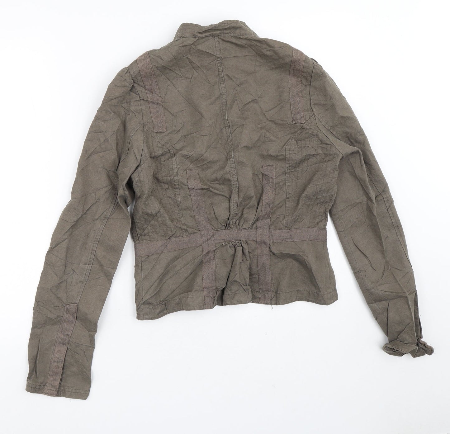 Womens UK Size S H&M Brown Jacket