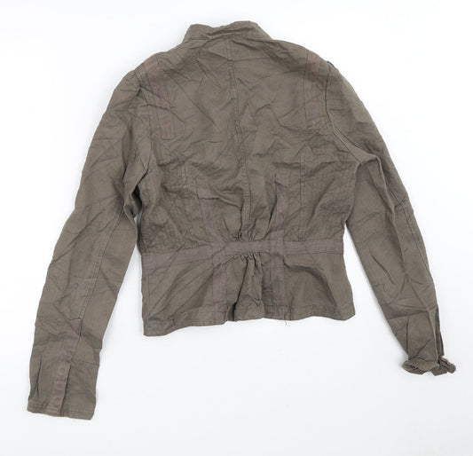 Womens UK Size S H&M Brown Jacket